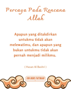 12. Percaya Rencana Allah